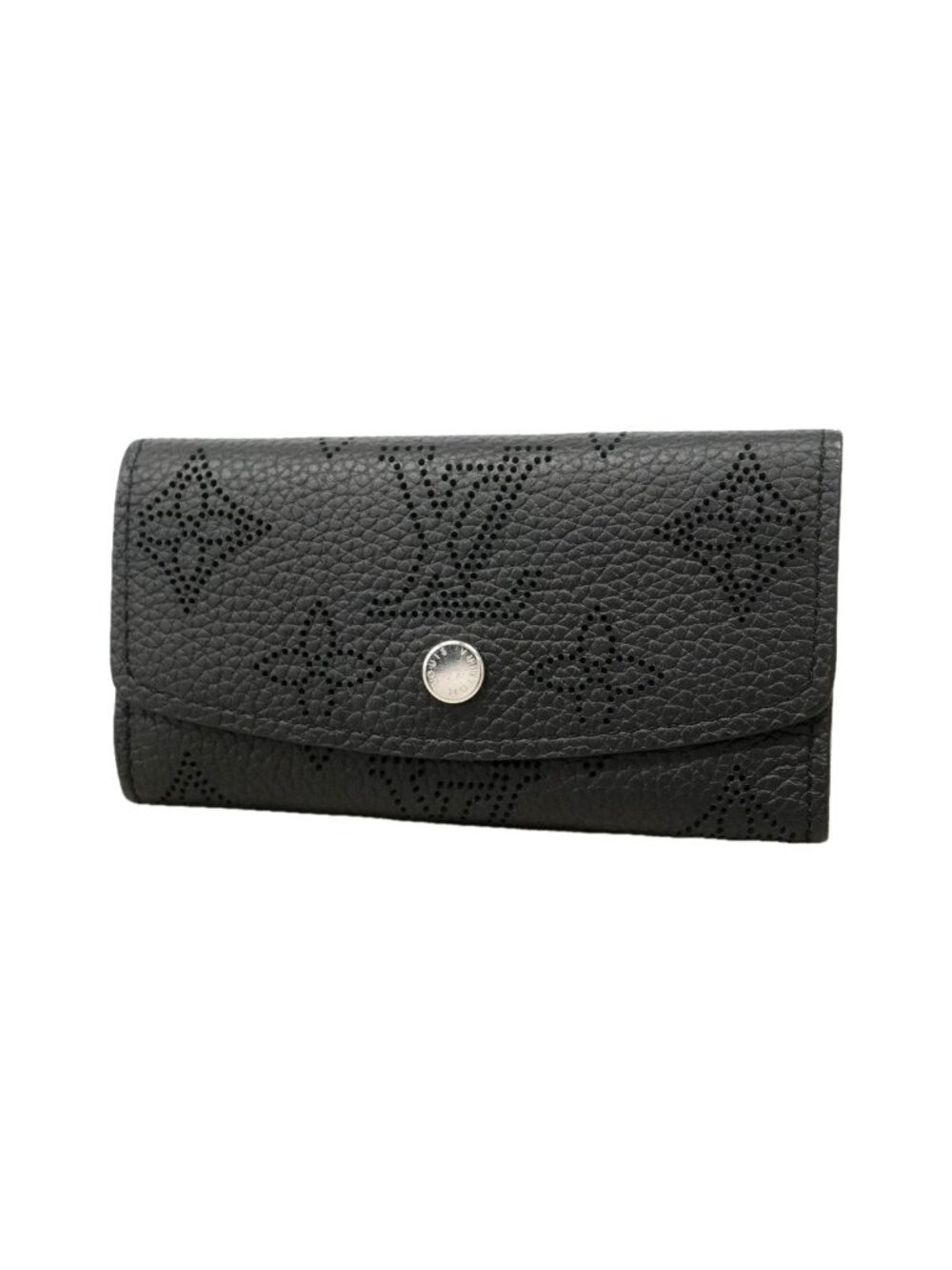 Louis Vuitton Key Case Mahina Multicles 4 Noir Key Holder